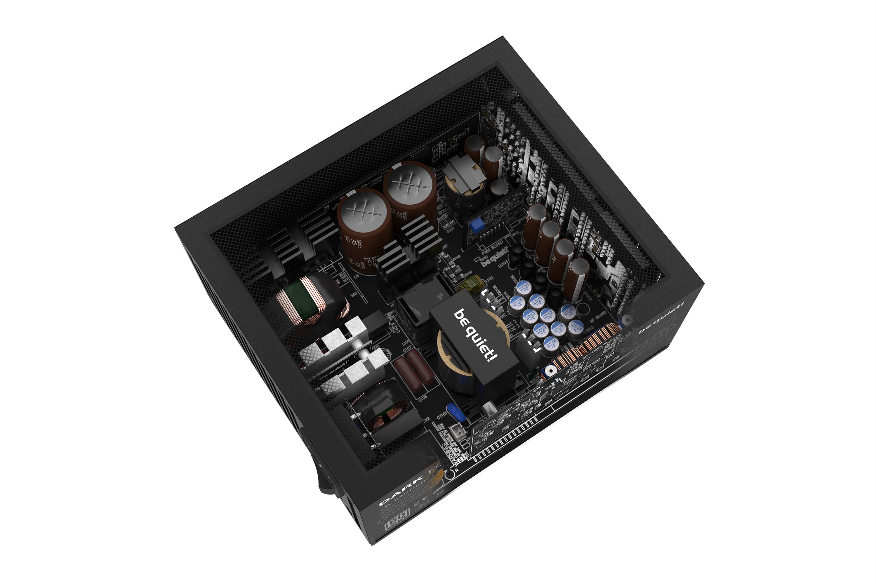 Rca Informatique - image du produit : DARK POWER 13 1000W 80 PLUS TITANIUM POWER SUPPLY