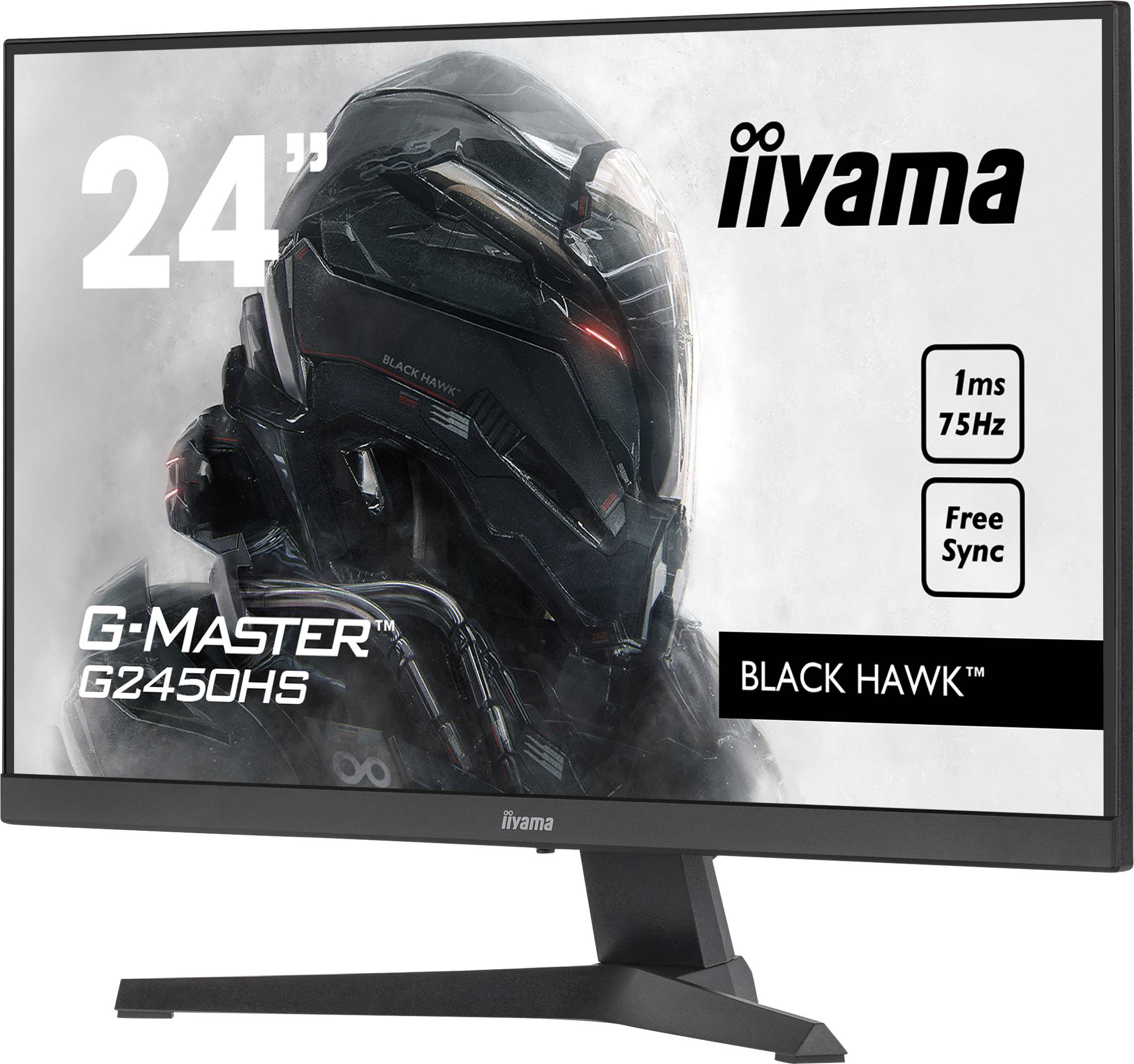 Rca Informatique - image du produit : G2450HS-B1 23.8IN VA FHD 75HZ 250CD/1MS/HDMI/DP