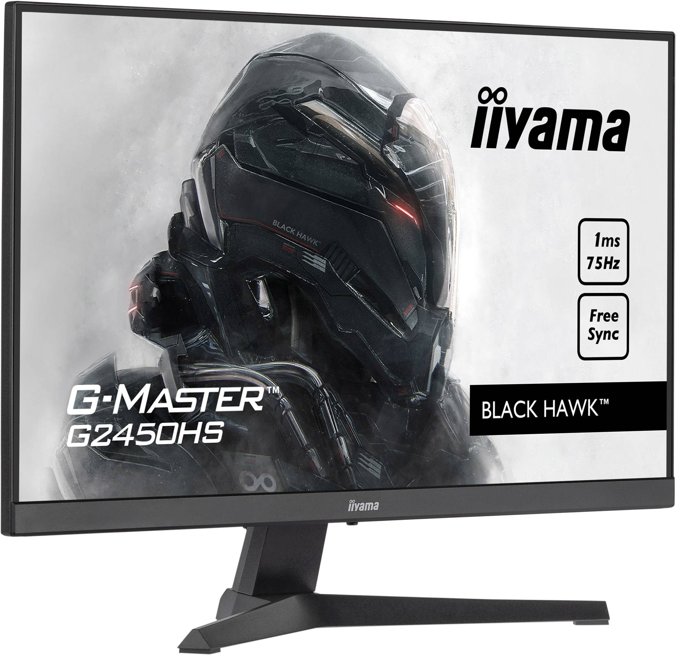 Rca Informatique - image du produit : G2450HS-B1 23.8IN VA FHD 75HZ 250CD/1MS/HDMI/DP