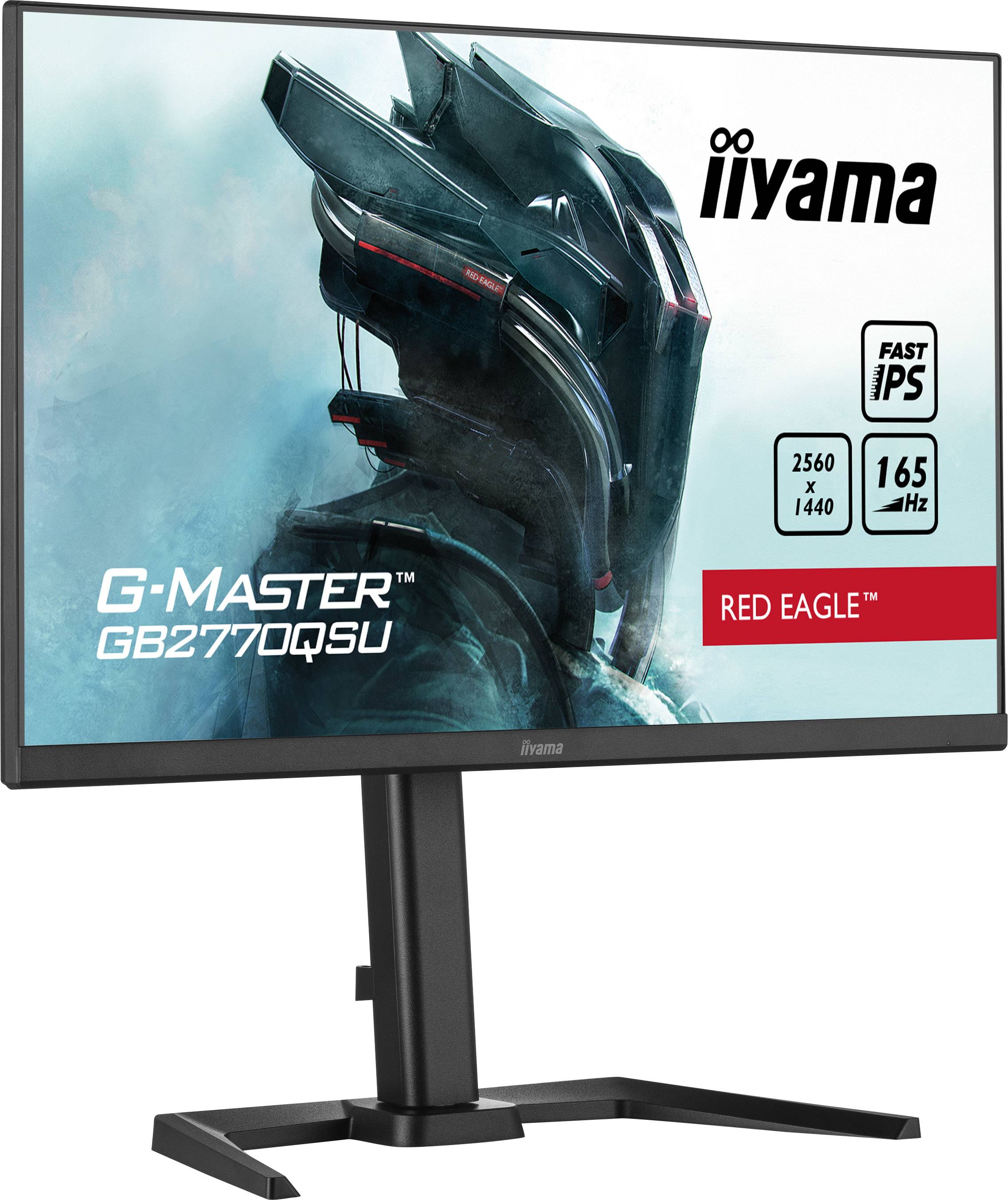 Rca Informatique - image du produit : GB2770QSU-B5 27IN IPS WQHD 165H 400CD/1000:1/0.5MS/HDMI/DP/2USB