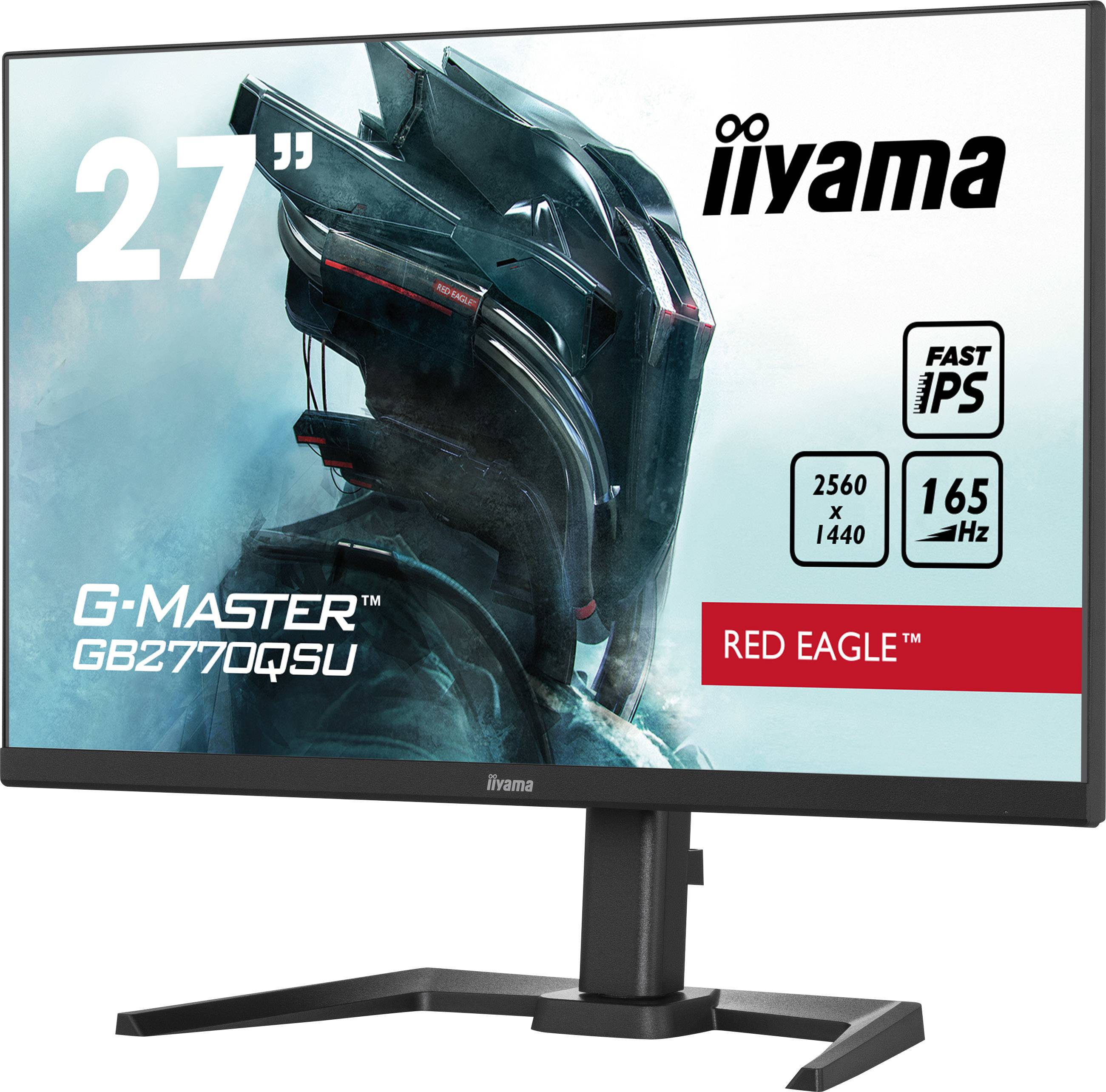 Rca Informatique - image du produit : GB2770QSU-B5 27IN IPS WQHD 165H 400CD/1000:1/0.5MS/HDMI/DP/2USB