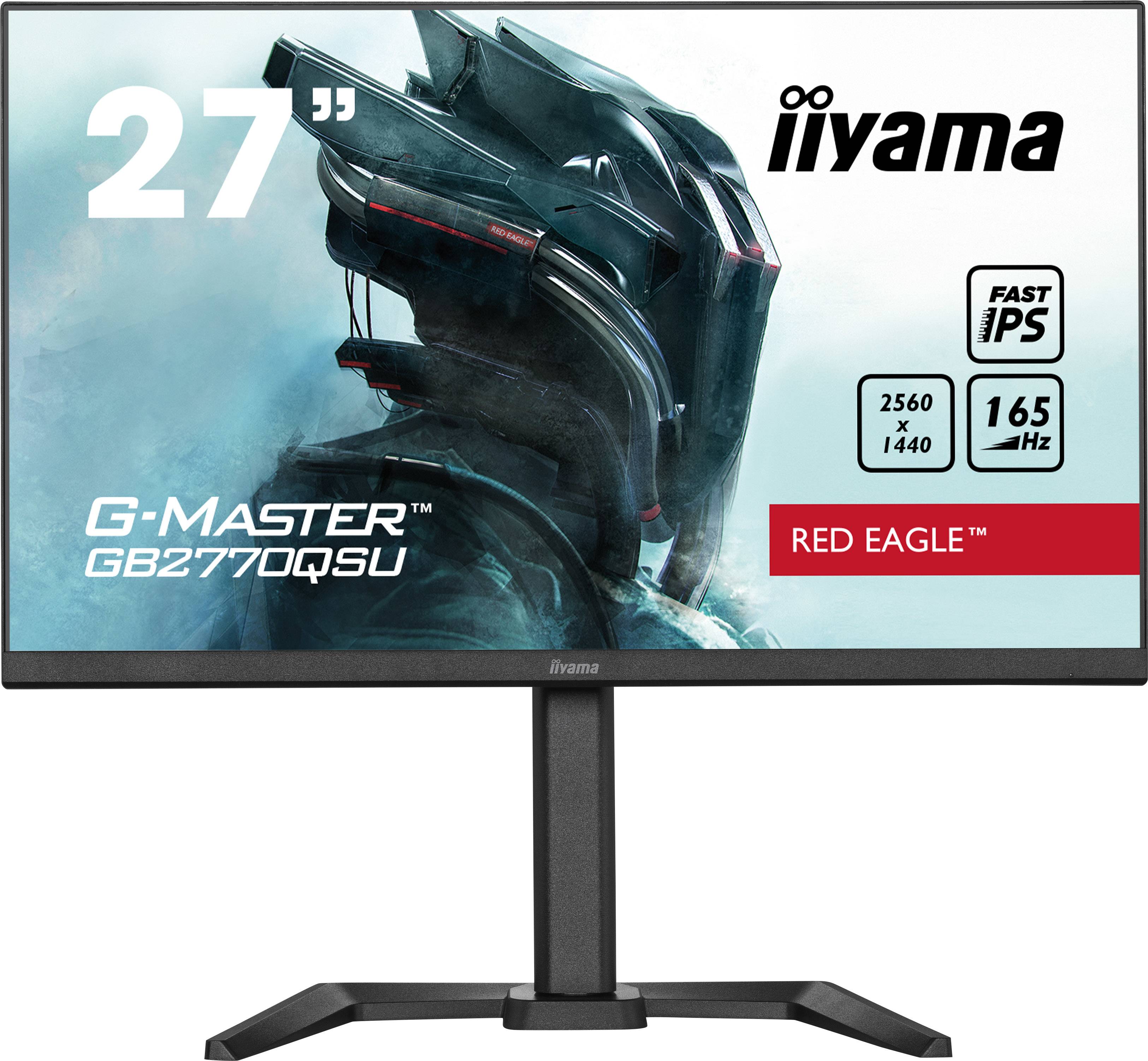 Rca Informatique - image du produit : GB2770QSU-B5 27IN IPS WQHD 165H 400CD/1000:1/0.5MS/HDMI/DP/2USB