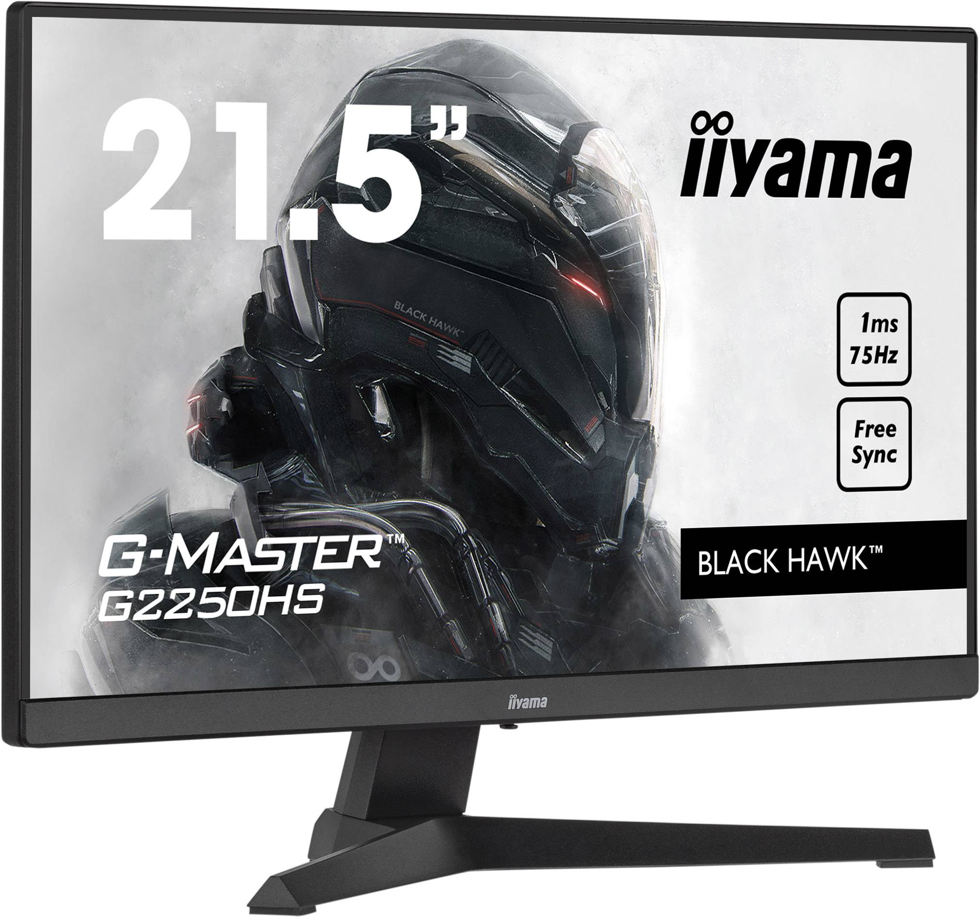 Rca Informatique - image du produit : G2250HS-B1 21.5IN G-MASTER VA HD 75HZ 250CD/3000:1/1MS/HDMI/DP