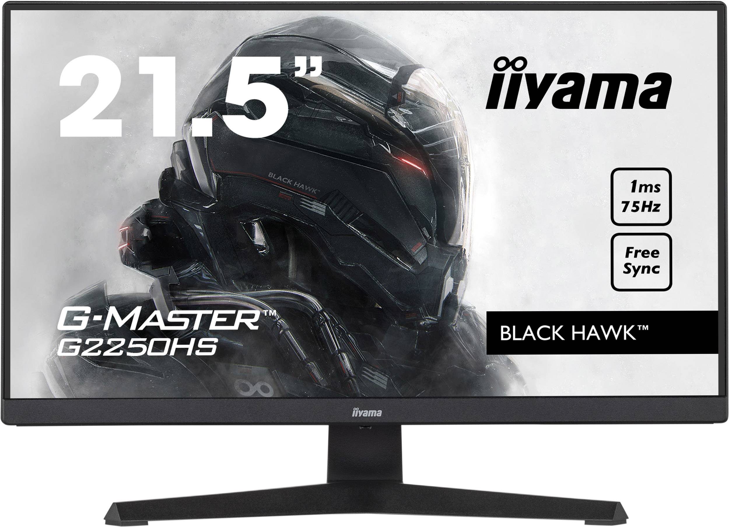 Rca Informatique - image du produit : G2250HS-B1 21.5IN G-MASTER VA HD 75HZ 250CD/3000:1/1MS/HDMI/DP