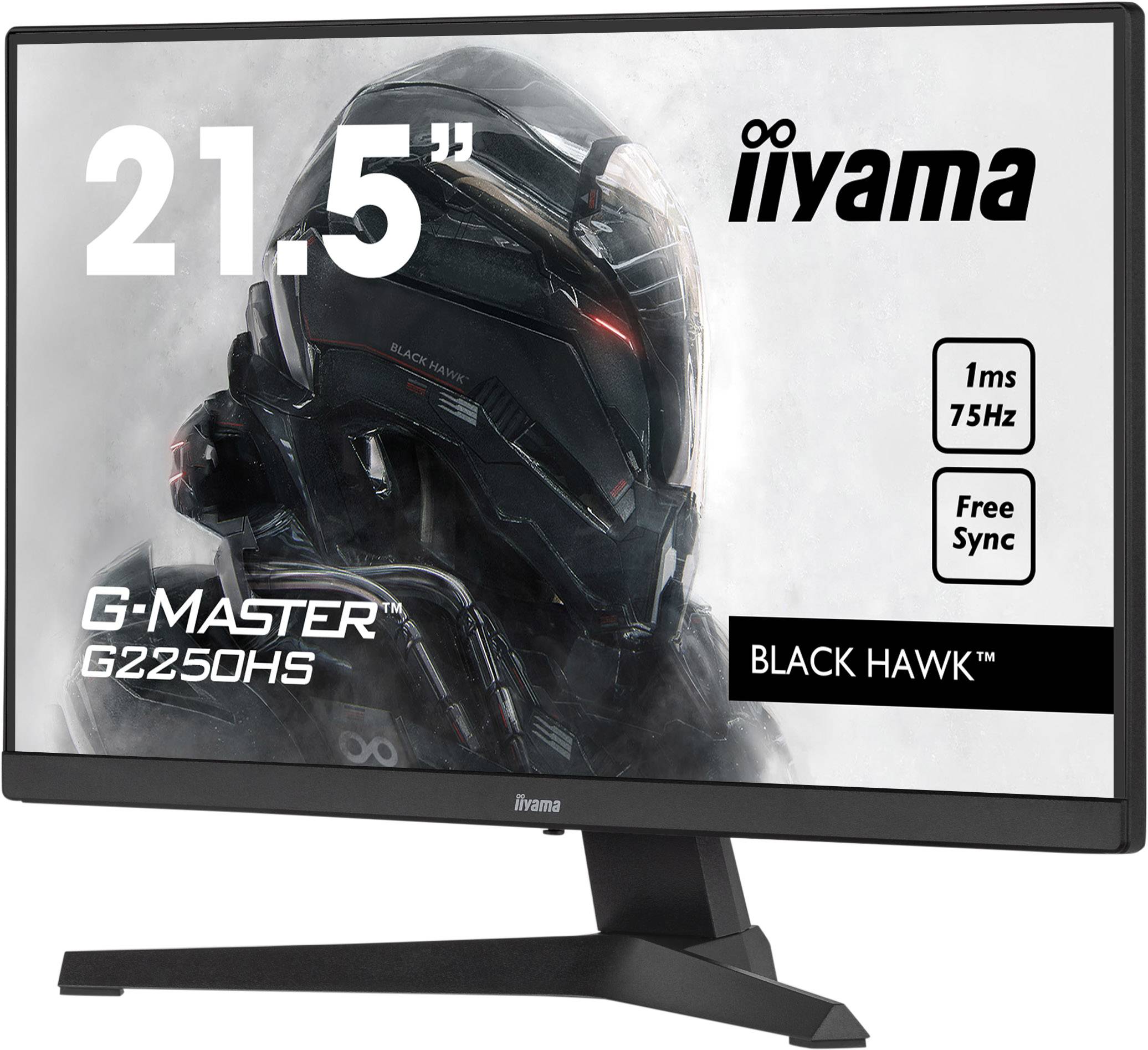 Rca Informatique - Image du produit : G2250HS-B1 21.5IN G-MASTER VA HD 75HZ 250CD/3000:1/1MS/HDMI/DP