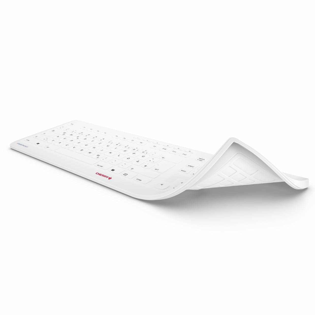 Rca Informatique - image du produit : STREAM PROTECT MEMBRANE GER WHITE-GREY QWERTZ