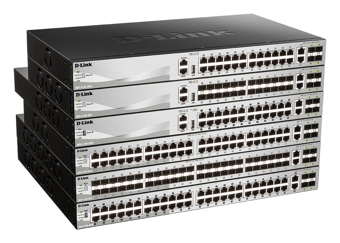 Rca Informatique - image du produit : 54-PORT FIBER STACKABLE SWITCH 48XSFP 2X10G CU 4XSFP+ LAYER 3