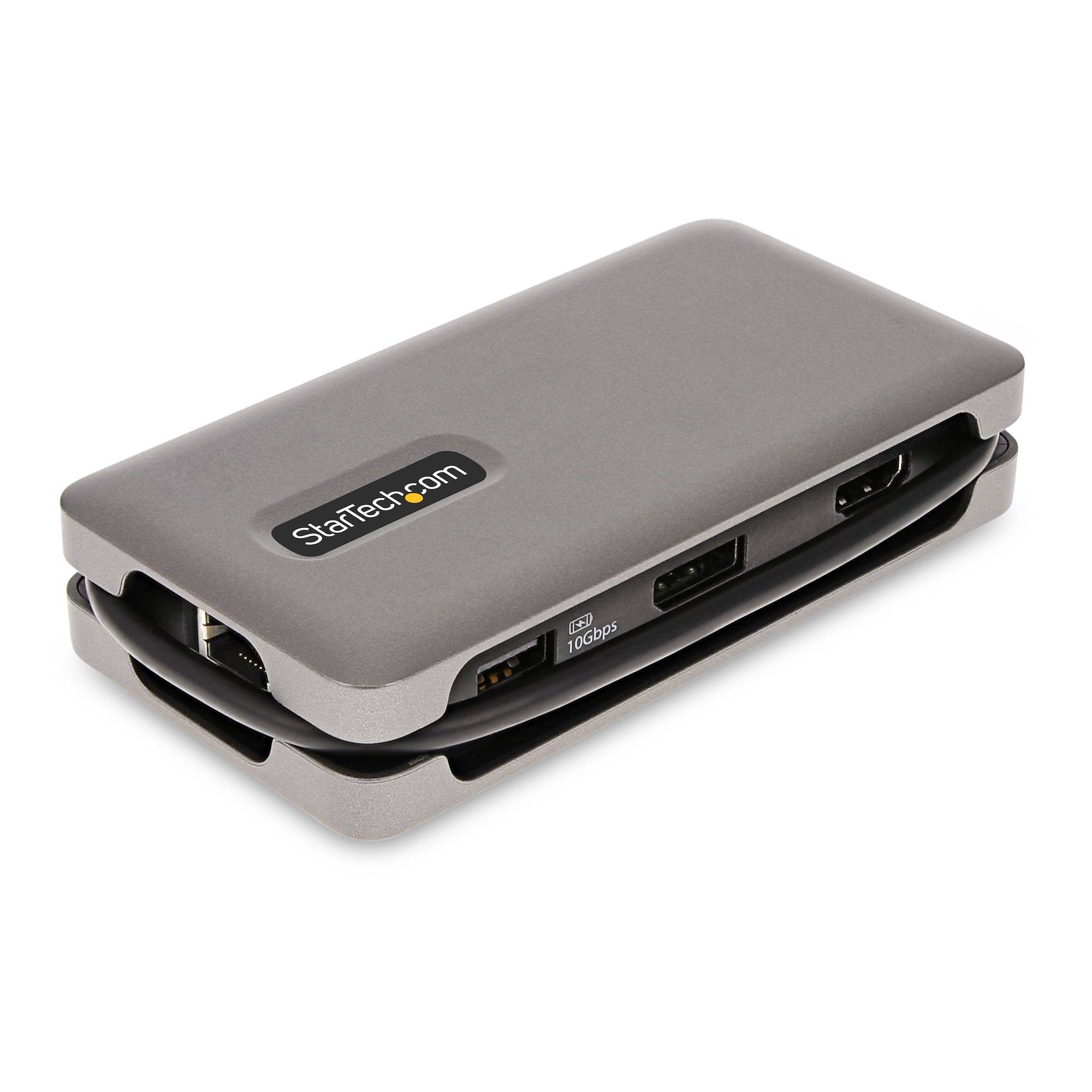 Rca Informatique - image du produit : USB-C MULTIPORT ADAPTER HDMI/DP TYPE-C LAPTOP DOCKING STATION