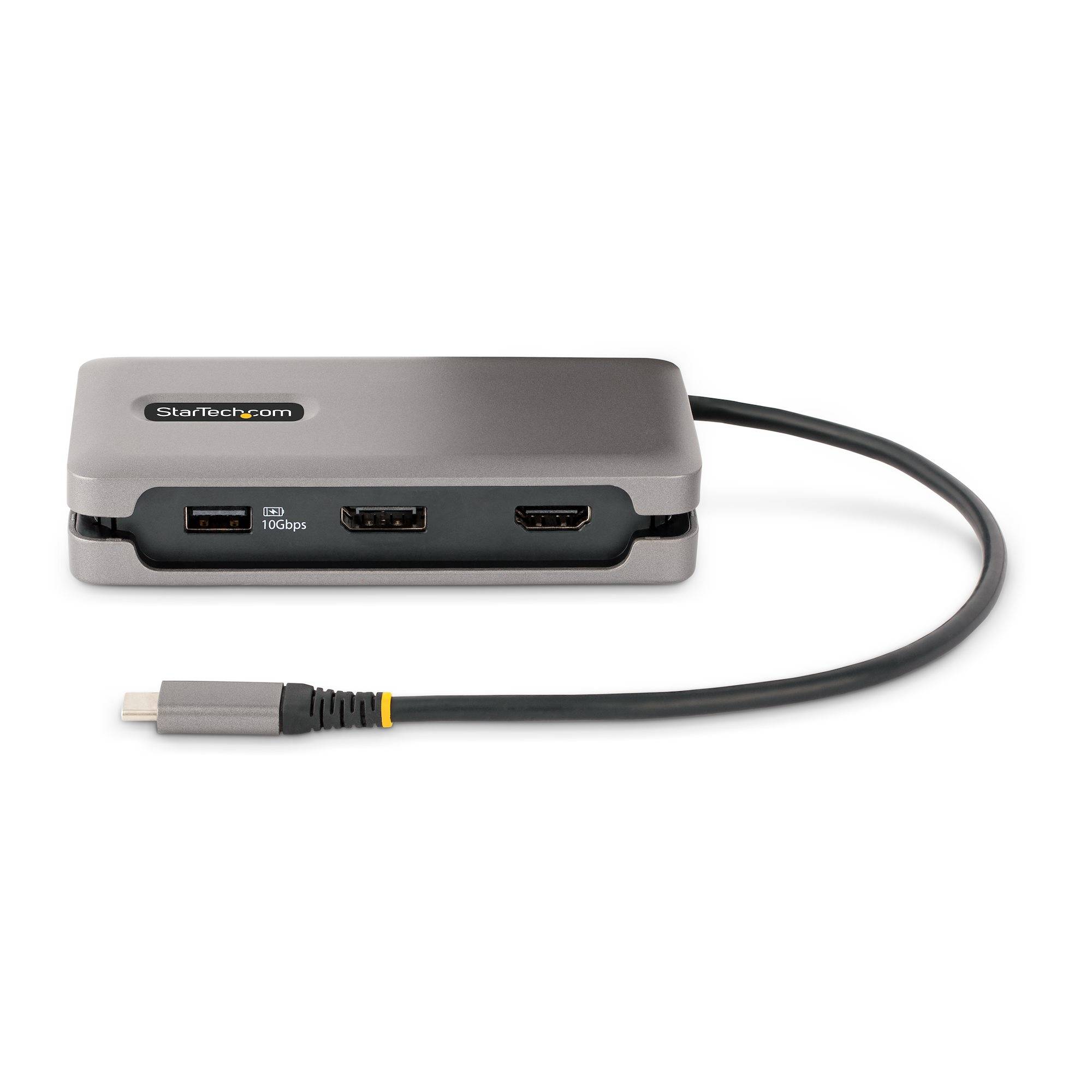 Rca Informatique - image du produit : USB-C MULTIPORT ADAPTER HDMI/DP TYPE-C LAPTOP DOCKING STATION