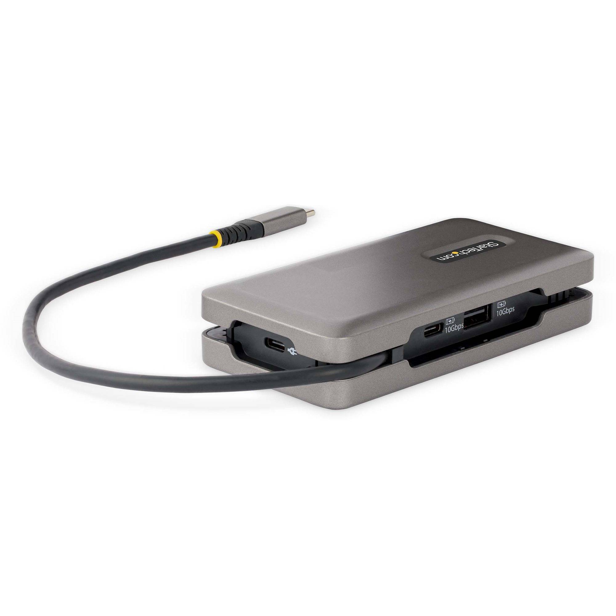 Rca Informatique - image du produit : USB-C MULTIPORT ADAPTER HDMI VGA TYPE-C LAPTOP DOCKING STATIO