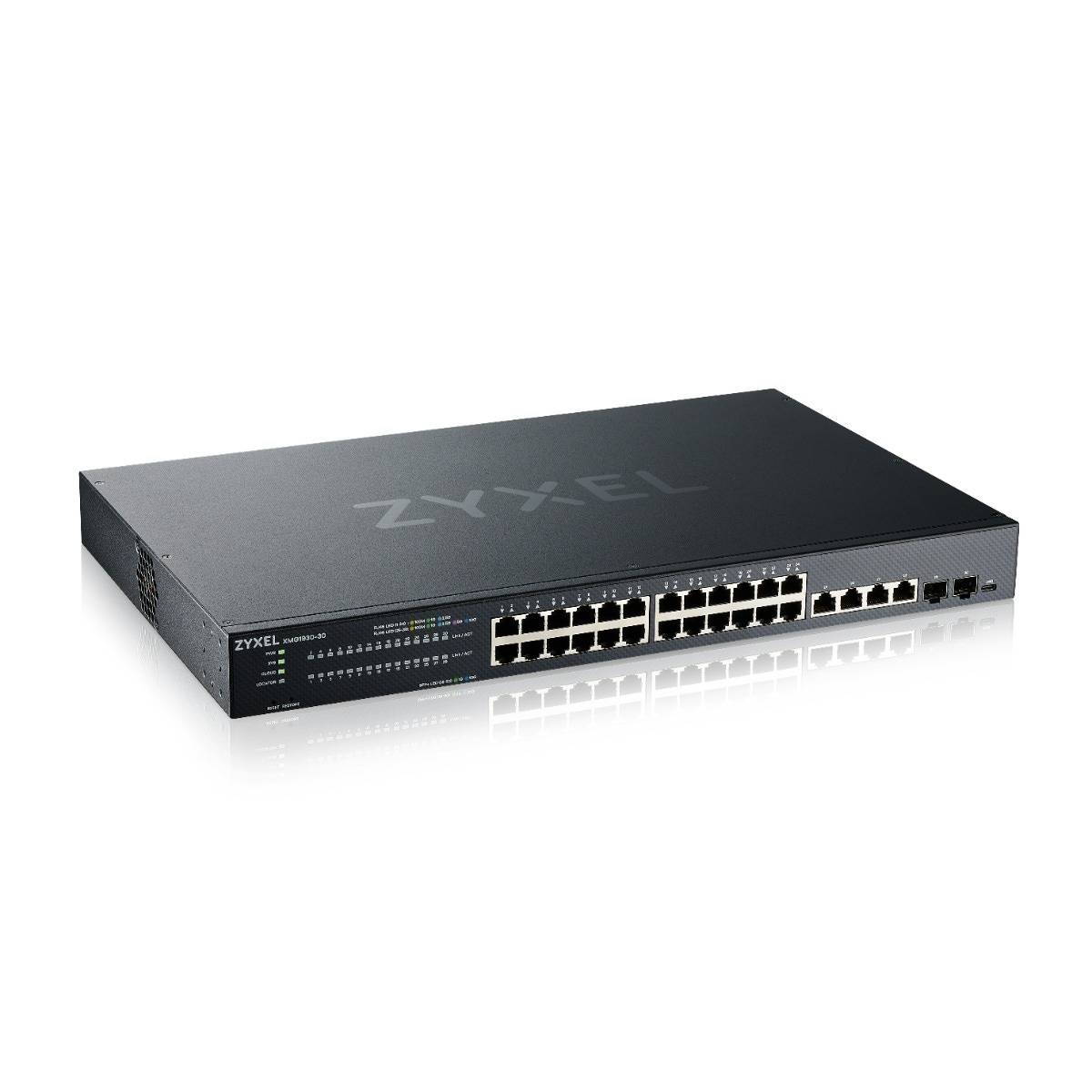 Rca Informatique - image du produit : XMG1930-30 24-PORT 2.5GBE SMART MANAGED LAYER 2 SWITCH