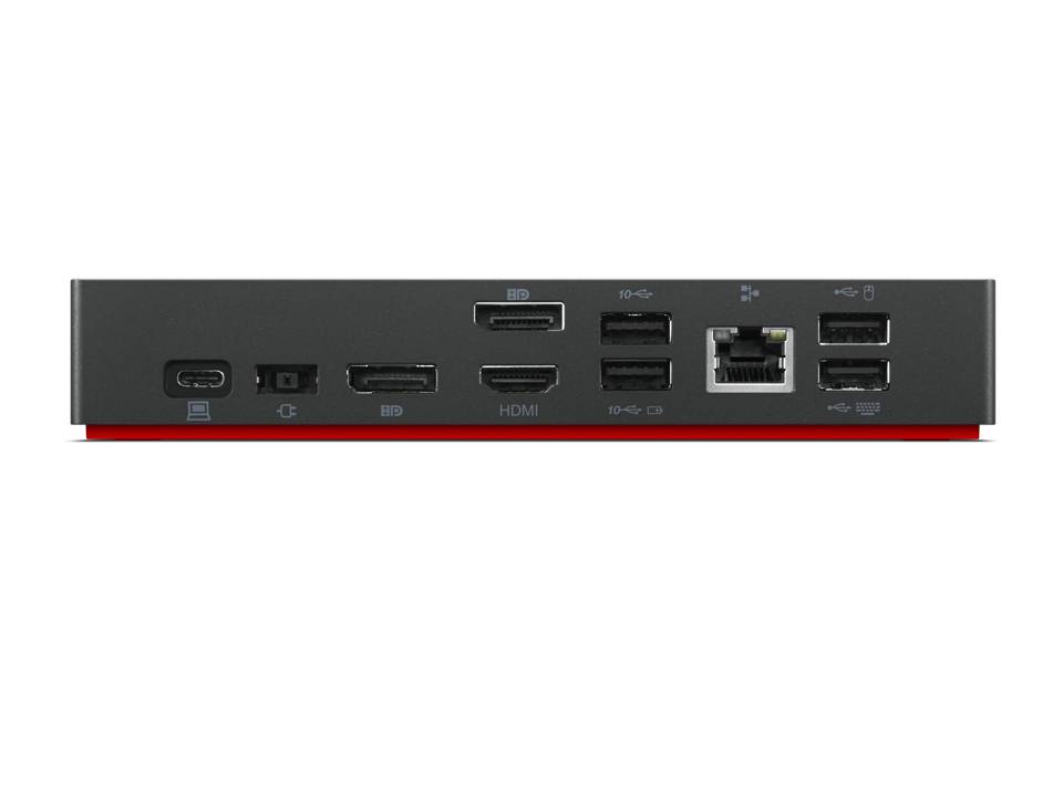 Rca Informatique - image du produit : THKPAD UNIVERSAL USB-C DOCK ACCS EU THINKRED