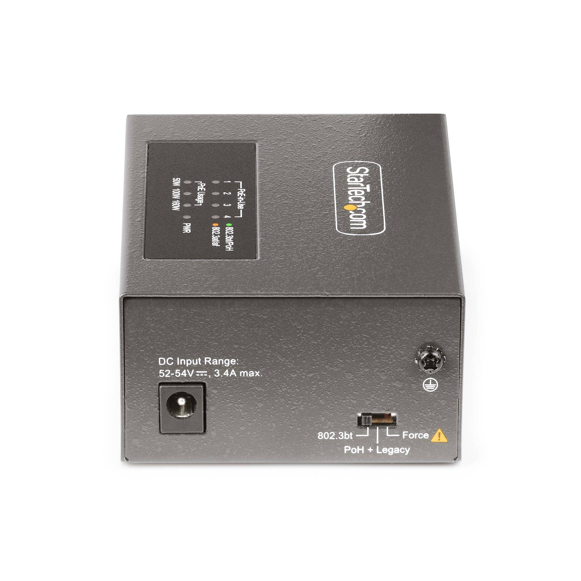 Rca Informatique - image du produit : 4-PORT POE+/POE++ INJECTOR - MULTI-GIGABIT 5/2.5G ETHERNET