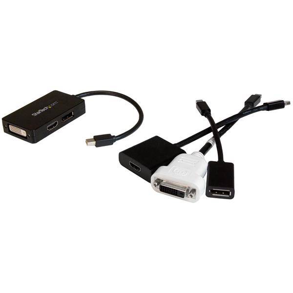 Rca Informatique - image du produit : ADAPTATEUR MINI DISPLAYPORT VERS DISPLAYPORT DVI HDMI