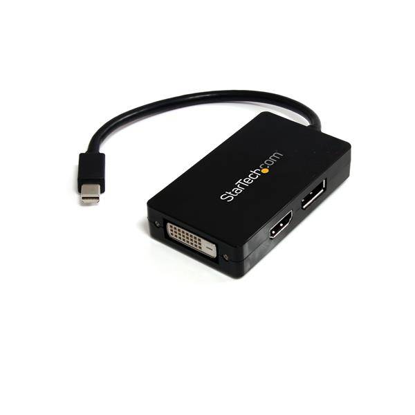 Rca Informatique - image du produit : ADAPTATEUR MINI DISPLAYPORT VERS DISPLAYPORT DVI HDMI