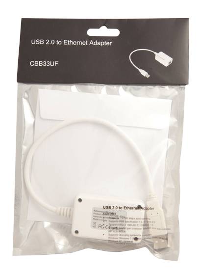 Rca Informatique - image du produit : ADAPTATEUR MINI DISPLAY VERS PORT RJ45 (CONNEXION ETHERN