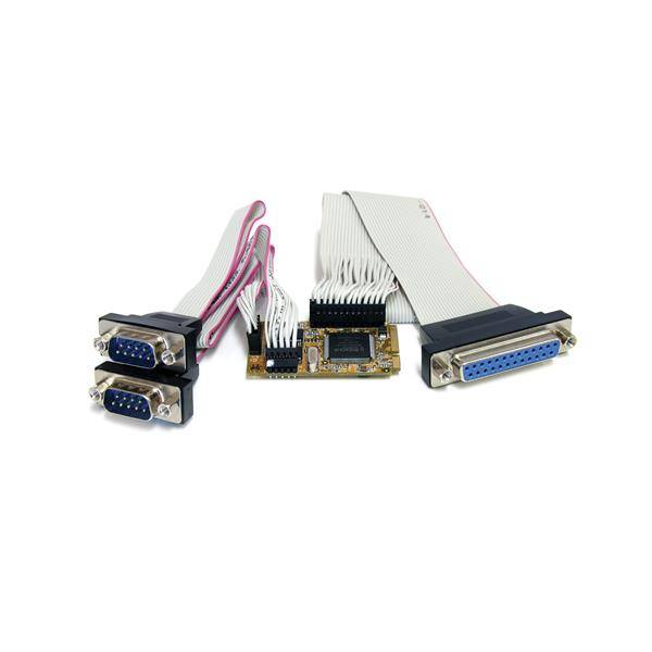 Rca Informatique - Image du produit : CARTE COMBO PARALLELE/SERIE MINI PCI-E 2S1P