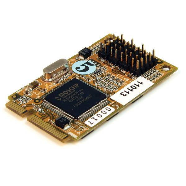 Rca Informatique - image du produit : 4 PORT RS232 MINI PCI EXPRESS SERIAL CARD W/ 16650 UART