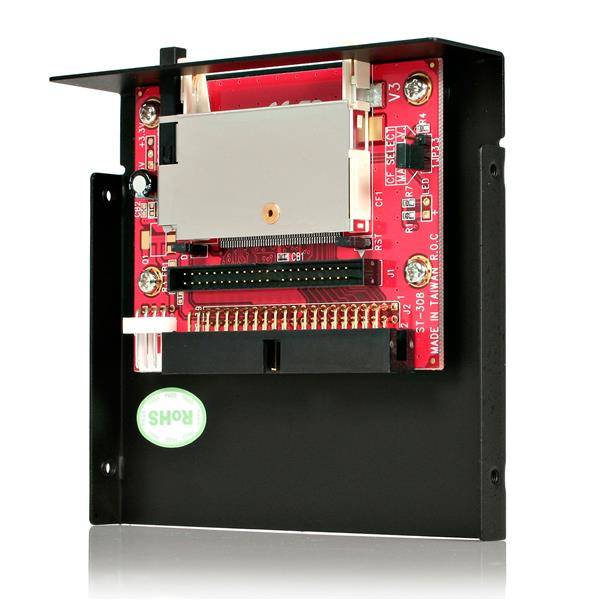 Rca Informatique - image du produit : CARTE ADAPTATEUR SUPPORT IDE 35IN VERS CF