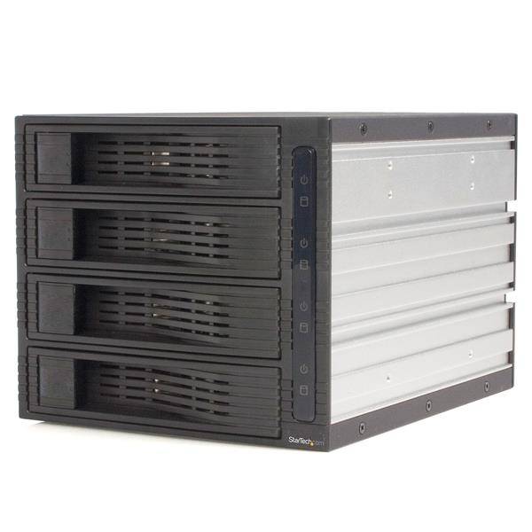 Rca Informatique - image du produit : RACK MOBILE SATA OUVERT POUR 4 DISQUES 3,5IN