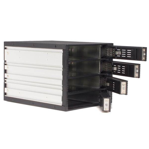 Rca Informatique - image du produit : RACK MOBILE SATA OUVERT POUR 4 DISQUES 3,5IN