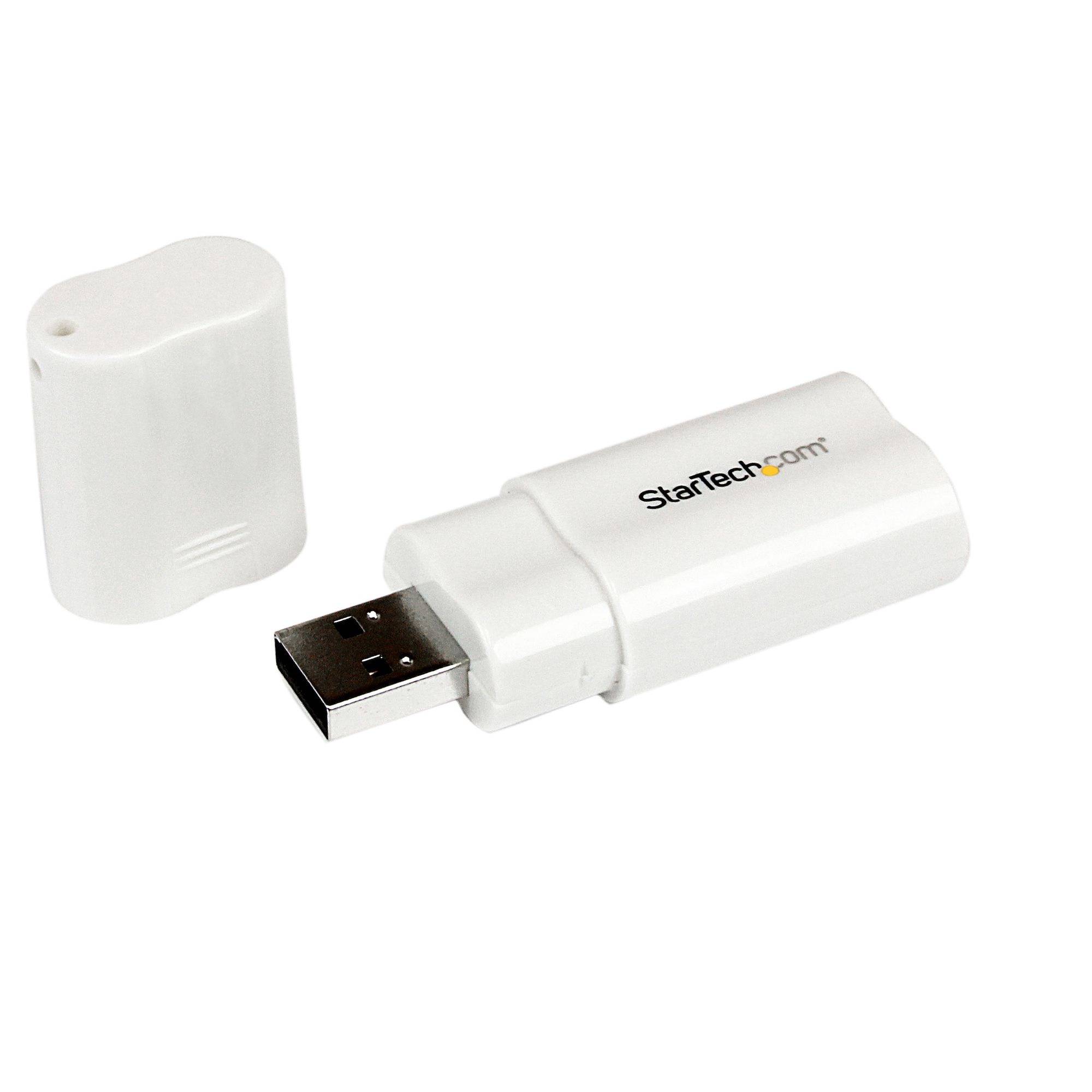 Rca Informatique - image du produit : ADAPTATEUR CARTE SON USB VERS AUDIO STEREO