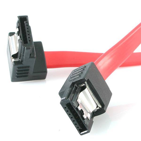 Rca Informatique - Image du produit : RIGHT ANGLE SATA CABLE 0.46CM