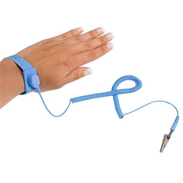 Rca Informatique - image du produit : BRACELET ANTI-STATIQUE AVEC PROTECTION CONTRE ESD (DES)