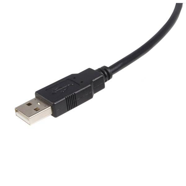 Rca Informatique - image du produit : 1FT USB 2.0 A TO B CABLE M/M