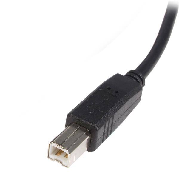 Rca Informatique - image du produit : 1FT USB 2.0 A TO B CABLE M/M