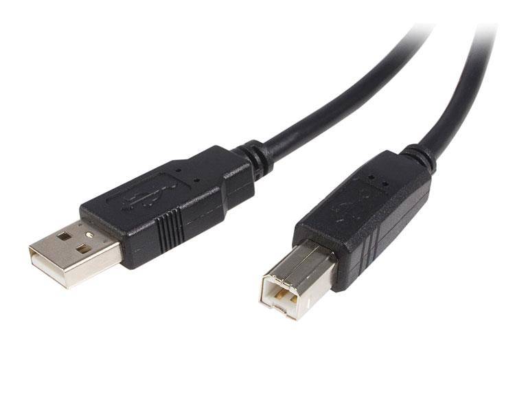 Rca Informatique - Image du produit : CABLE USB 2.0 DE 2M A VERS B - M/M