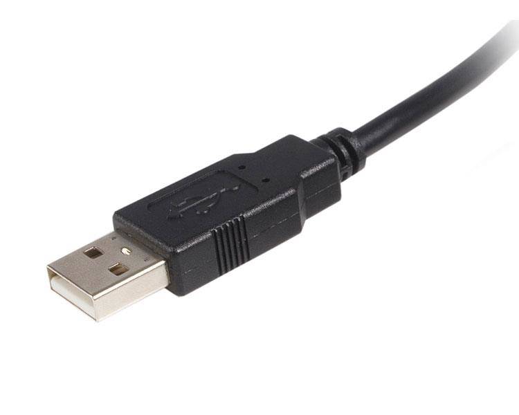 Rca Informatique - image du produit : CABLE USB 2.0 DE 2M A VERS B - M/M