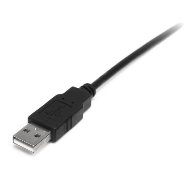 Rca Informatique - image du produit : CABLE MINI USB 2.0 2M - A VERS MINI B - M/M