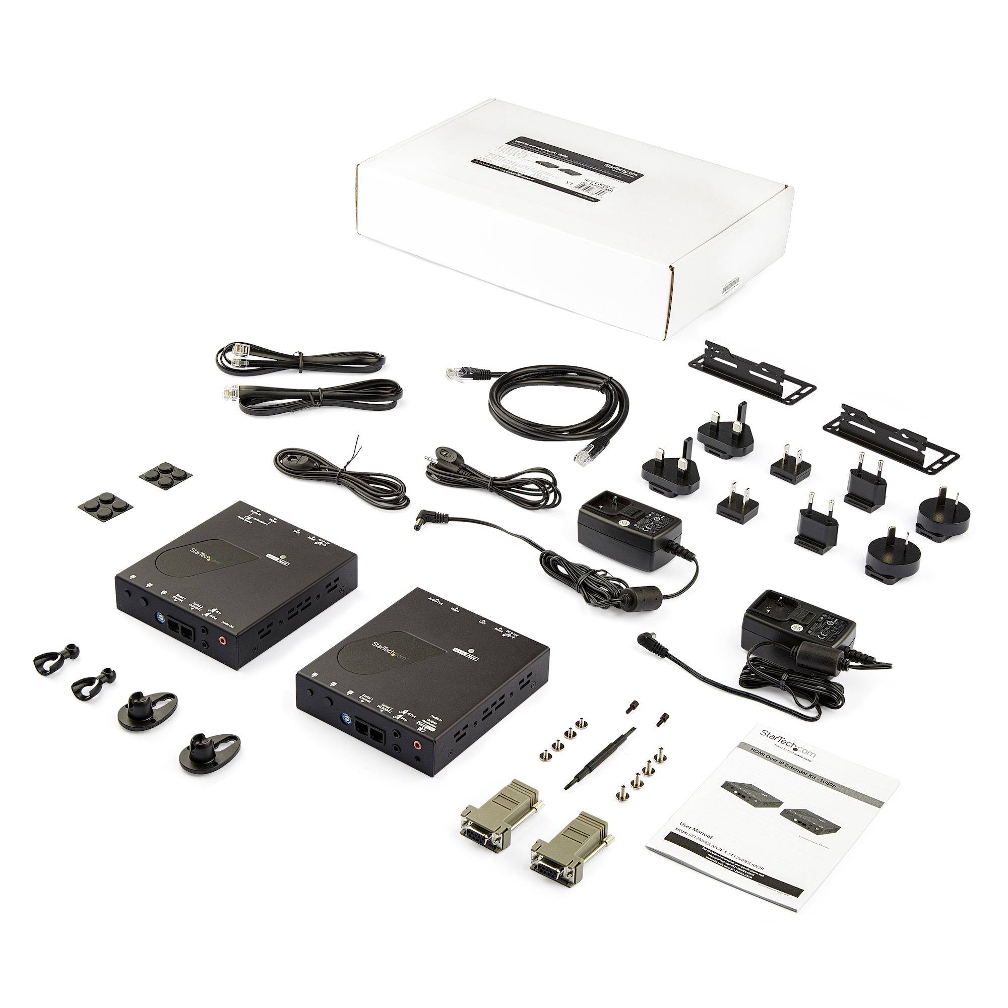 Rca Informatique - image du produit : HDMI OVER IP EXTENDER KIT WITH VIDEO WALL SUPPORT - 1080P