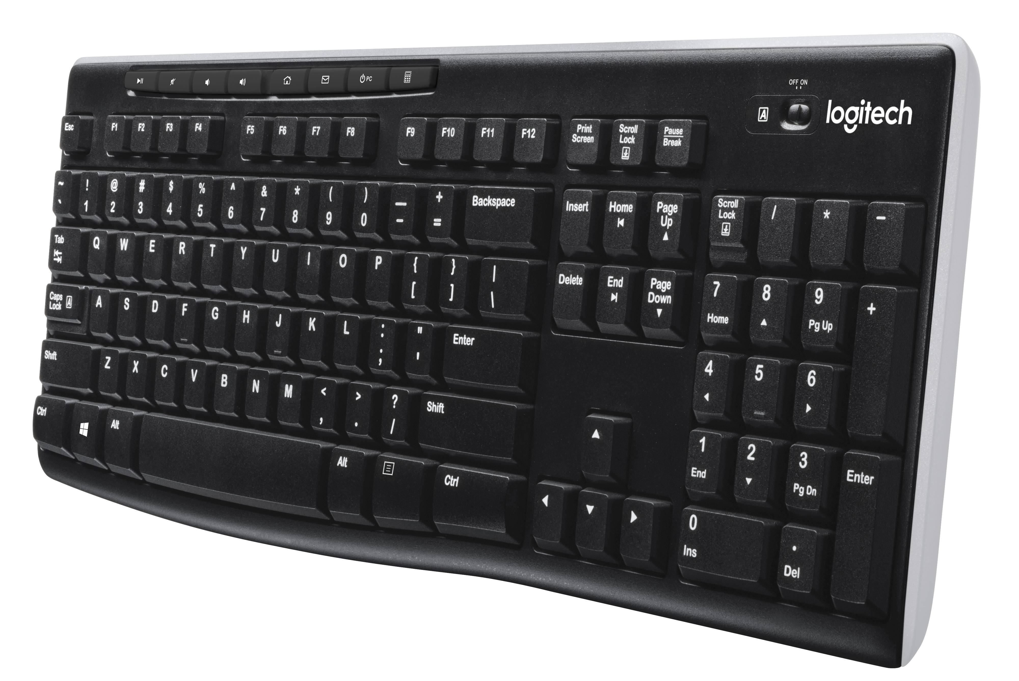 Rca Informatique - image du produit : WIRELESS KEYBOARD K270 EN