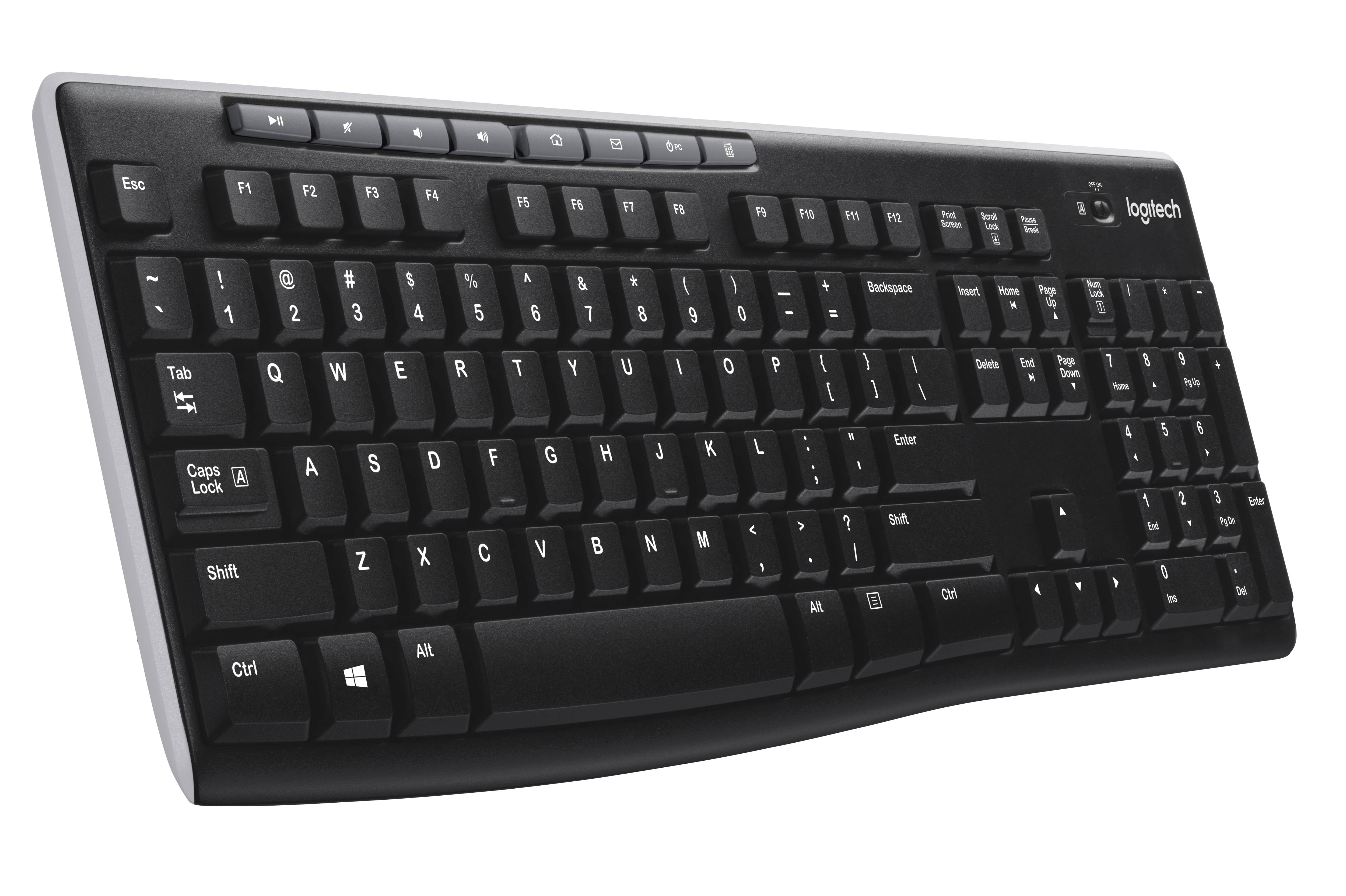 Rca Informatique - image du produit : WIRELESS KEYBOARD K270 EN