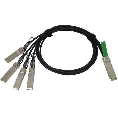 Rca Informatique - Image du produit : QSFP TO 4XSFP10G PASSIVE COPPER SPLITTER CABLE 5M