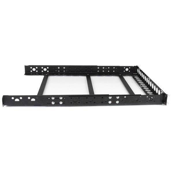 Rca Informatique - image du produit : 1U FIXED 19 ADJUSTABLE DEPTH UNIVERSAL SERVER RACK RAILS