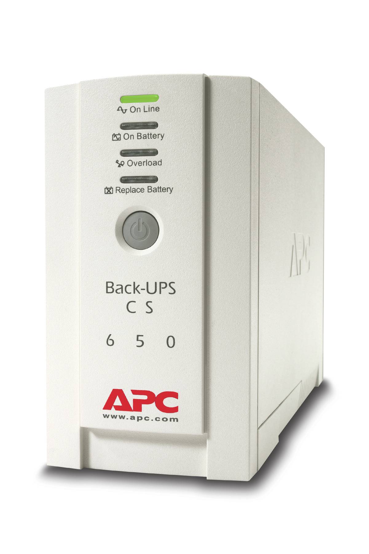 Rca Informatique - Image du produit : BACK-UPS CS 650VA 3 USV/ 1 UESS USB/SERIELL IN IN