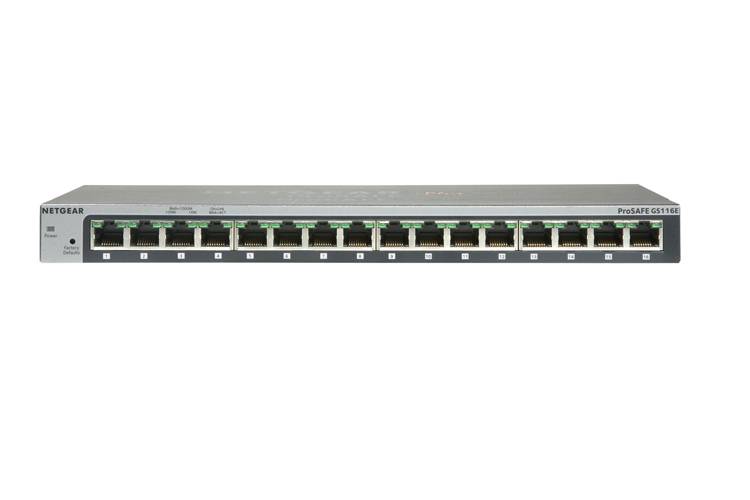 Rca Informatique - Image du produit : GIGABIT SWITCH 16PORT 10/100/1000MBPS