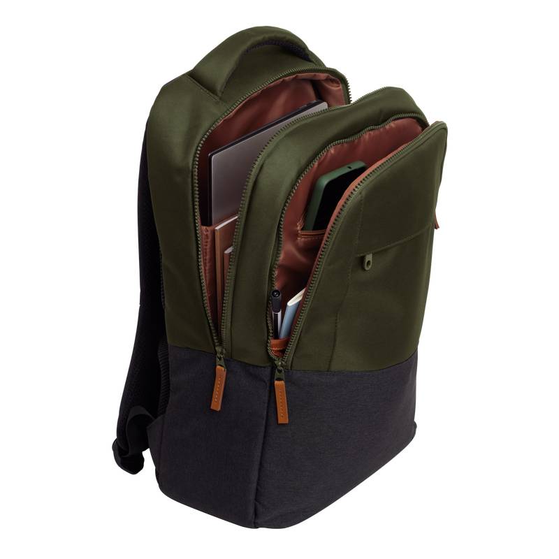 Rca Informatique - image du produit : LISBOA 16IN LAPTOP BACKPACK GREEN