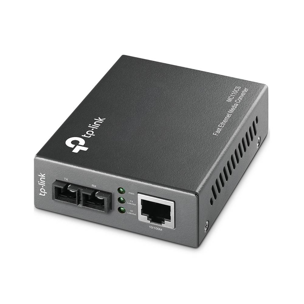 Rca Informatique - image du produit : MC110CS 100M FIBER CONVERTER EN