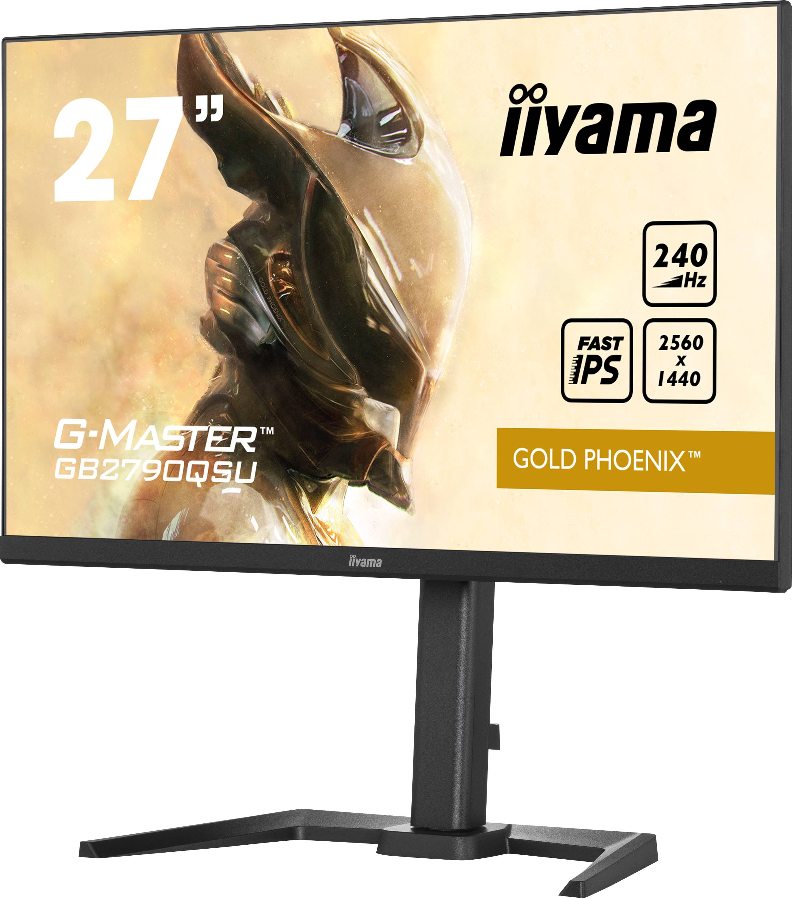 Rca Informatique - image du produit : GB2790QSU-B5 27IN IPS WQHD 240HZ/400CD/HDMI/DP/2USB/HAS