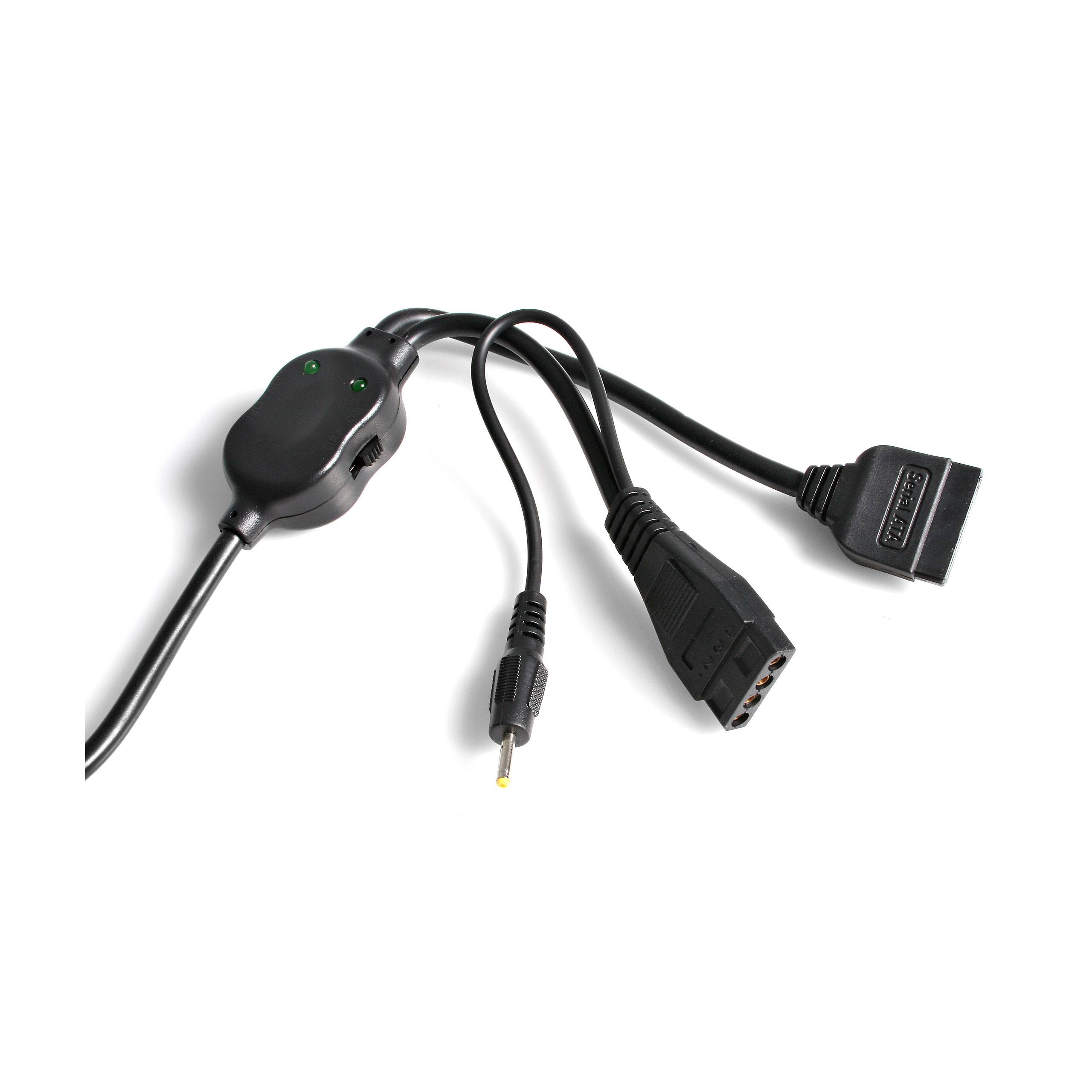 Rca Informatique - image du produit : ADAPTATEUR CONVERTISSEUR USB 2.0 VERS SATA OU IDE 2.5 OU 3.5