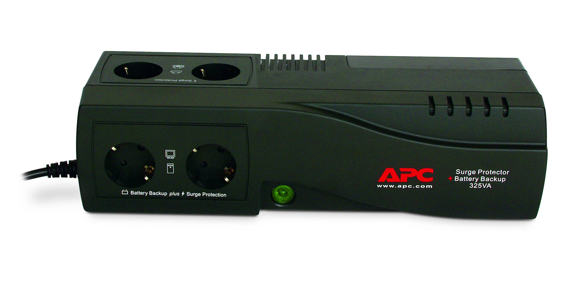 Rca Informatique - image du produit : SURGEARREST/BATTERY BACKUP 325VA W/4 OUTLETS