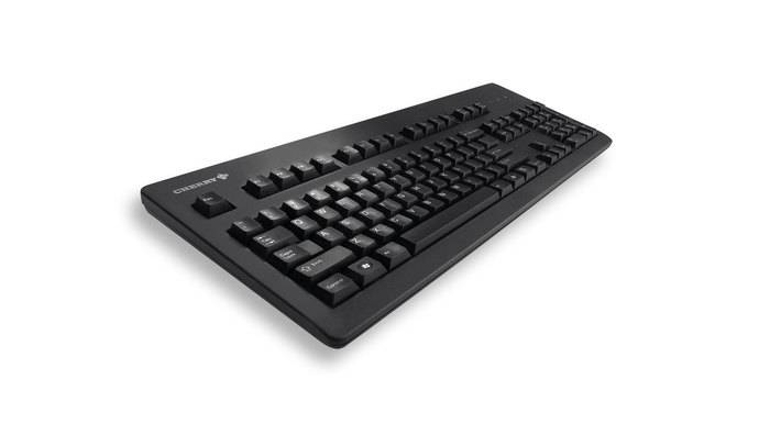 Rca Informatique - image du produit : KEYBOARD BLACK USB/PS/2 ADAPTER