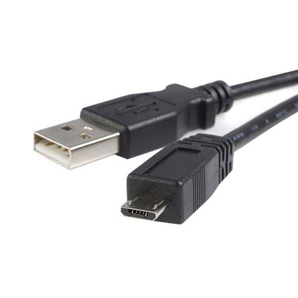 Rca Informatique - image du produit : CABLE MICRO USB DE 2M - A VERS MICRO B