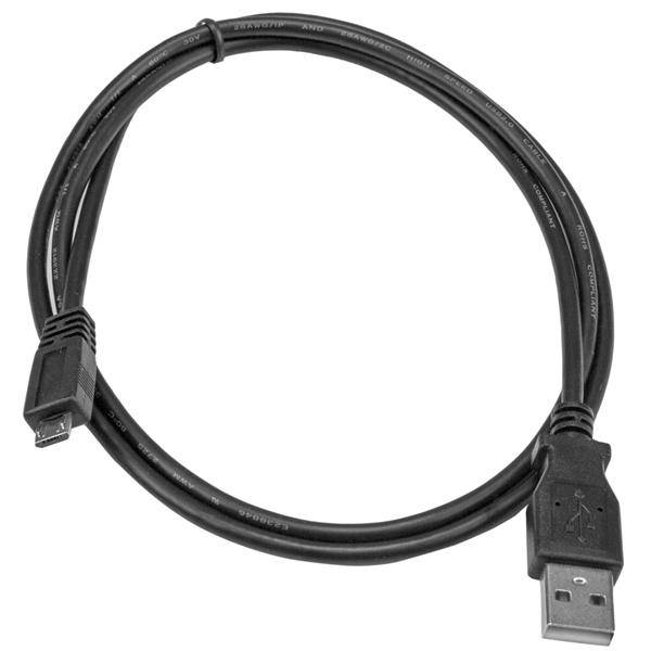 Rca Informatique - image du produit : CABLE MICRO USB DE 2M - A VERS MICRO B