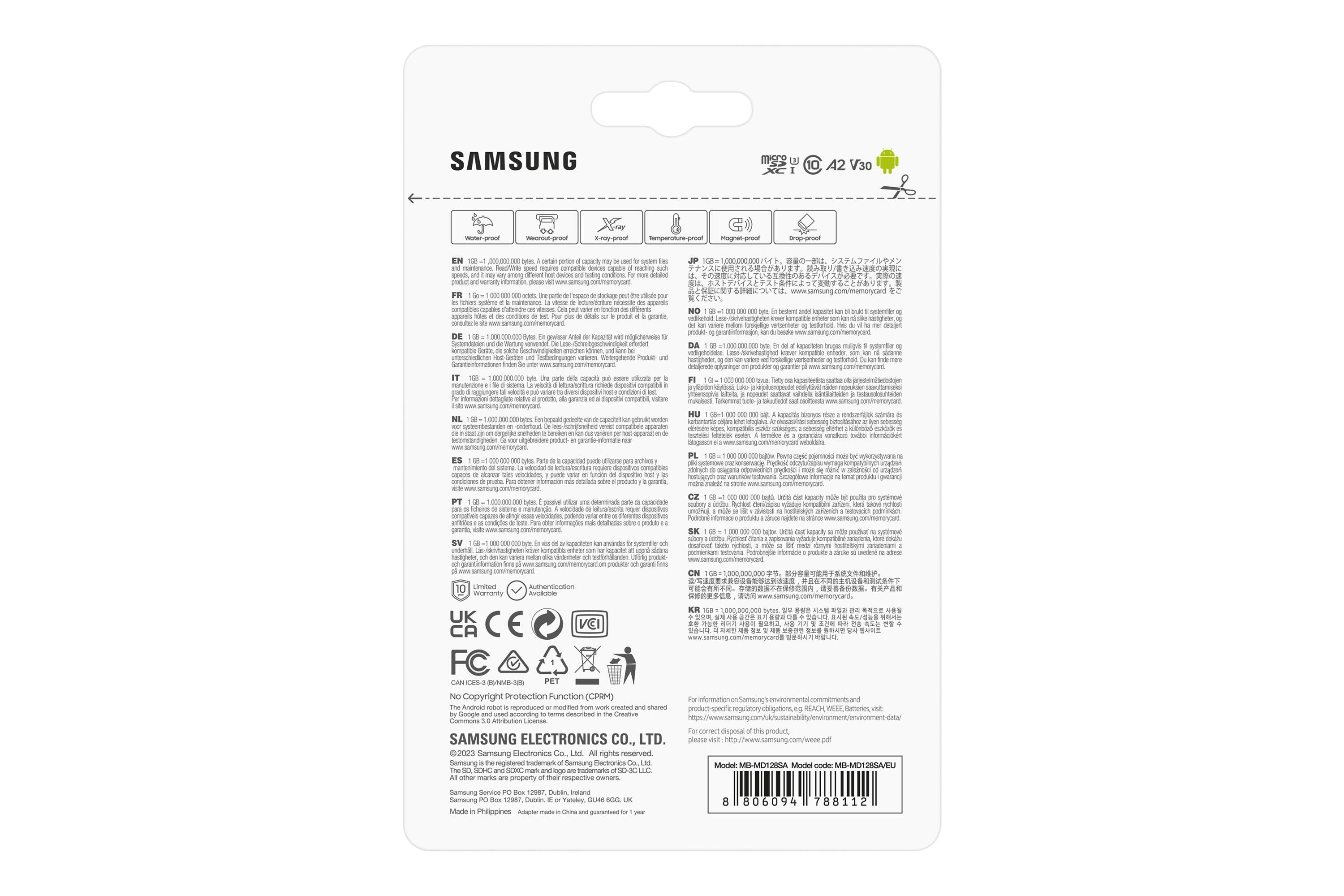 Rca Informatique - image du produit : MICROSDXC WITH SD ADAPTER