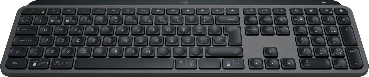 Rca Informatique - image du produit : MX KEYS S - GRAPHITE - PTG - BT - N/A - MEDITER-412